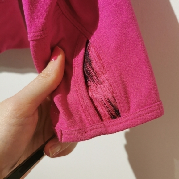 NORTH face long hooded w thumbholes and front pockets sports top - Picture 5 of 7